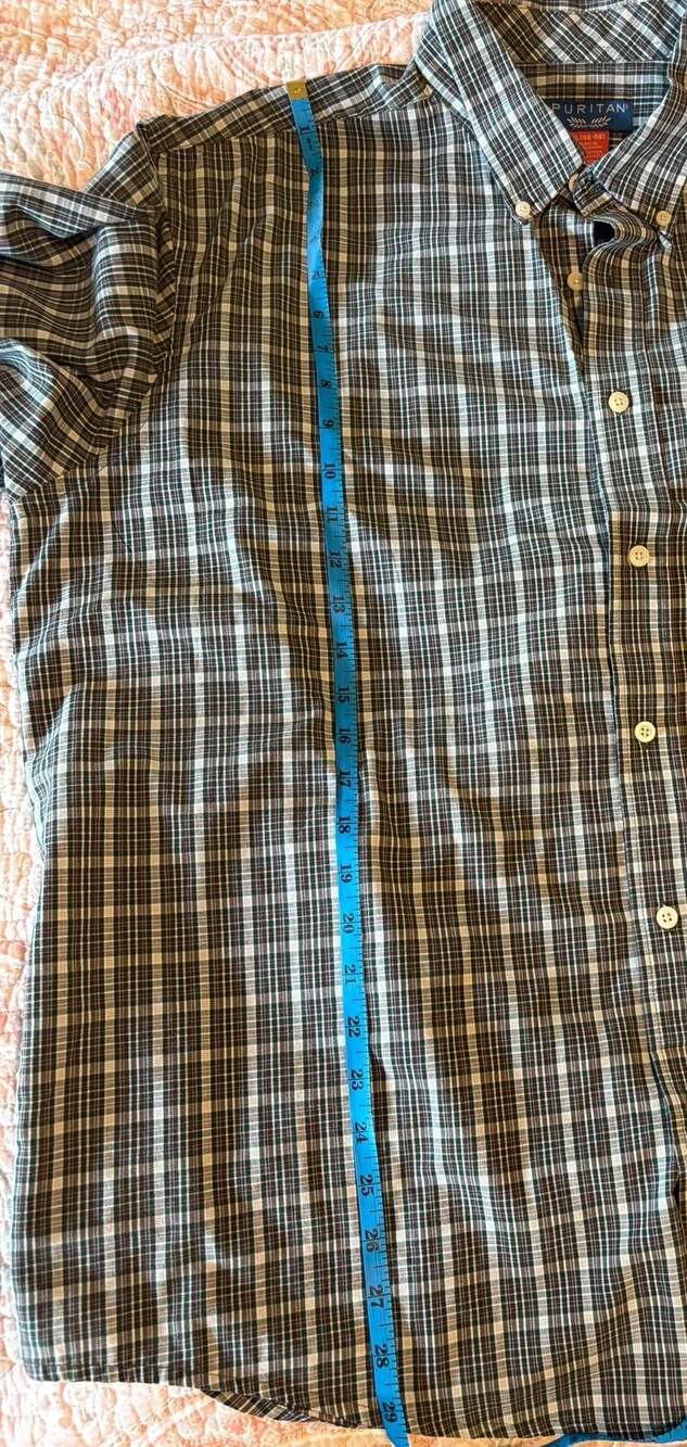 EUC Puritan Hunter Lodge 3 Plaid Button-Up Shirt, XL (46-48) Long Sleeve - Picture 8 of 8